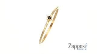 Chan Luu 14K Gold Plated Sterling Silver Ring w/ Champagne Diamond SKU: 9225756