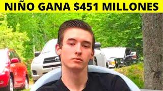 Este Niño Ganó $451,000,000 En La Lotería