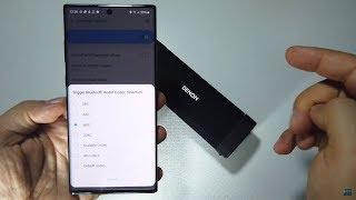 How to check the Bluetooth Audio Codec of your speaker | aptX, LDAC, SBC, AAC
