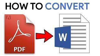 How To PDF to Word Online 2018 Free | NO DOWNLOAD, NO INSTALLATION