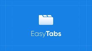 EasyTabs Product Description Tabs for Shopify