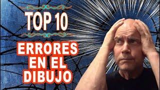 Los 10 ERRORES más comunes al DIBUJAR (y cómo solucionarlos).