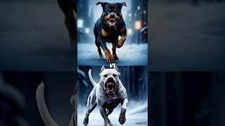 Battle of the Strongest Dogs Cane Corso, Dogo Argentino, and Kangal - in a Ghosted Icy City