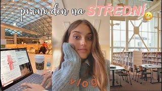 VLOG - PRVNÍ DEN NA STŘEDNÍ ŠKOLE! | Amy's World