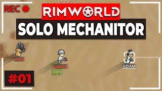 RimWorld Biotech Challenge: SOLO MECHANITOR!