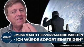 SPACEX POLARIS DAWN: "Extrem sicher!" Astronaut Walter sieht Revolution für den Weltraumtourismus!