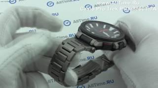 Обзор. Мужские наручные часы Casio Pro Trek PRX-8000T-7A с хронографом