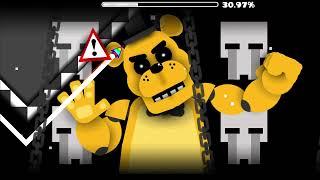 "Five NightS" (Hard 5*) 100% by bendykid [1 Coin] | Geometry Dash [2.11]