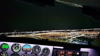 X plane 11 Amazing night lights!