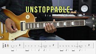 Unstoppable - Sia - Guitar Instrumental Cover + Tab