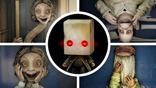 Little Nightmares 2: All Bosses with Super Mono Mod