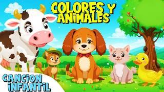 Canción Infantil de Colores y Animales para Niños - Aprende Jugando