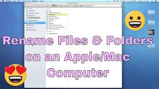 Renaming Files or Folders on Mac / Apple Computers