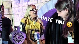 Liv Morgan tells Dominik Mysterio I hate you at their hockey game date - WWE RAW & SMACKDOWN