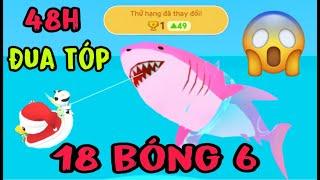 (Play Together) 48h Đua Tóp Câu Cá Bóng 6 Mập Megalodon Hồng