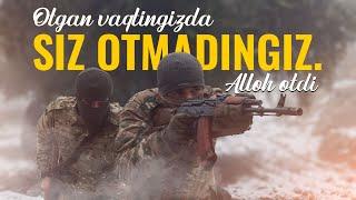 Otgan vaqtingizda siz otmadingiz. Alloh otdi - Abu Saloh #abusaloh #shomminbari #suriya #abusalox