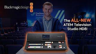 Introducing the NEW ATEM Television Studio HD8 from Blackmagic Design!