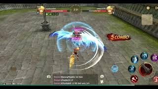 World Of Dragon Nest - Warrior PvP MoonLord vs Gladiator