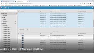 FIN Framework 5.0: BACnet Integration Workflow (How To Video)