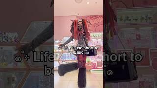 Just be yourself  #hippie #cybergoth #emo #goth #gothgirl #gothic #punk #metalhead #metallica