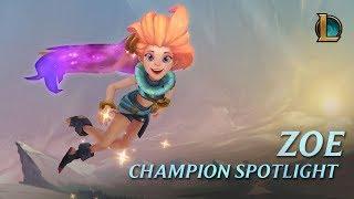 Zoe Champion Spotlight | Gameplay - League of Legends