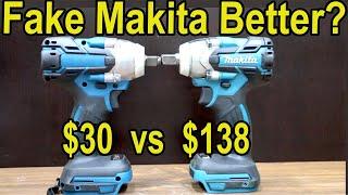 Fake Makita Impact Better? Let's find out!  Makita XWT11Z 18V LXT Lithium-Ion Brushless Cordless