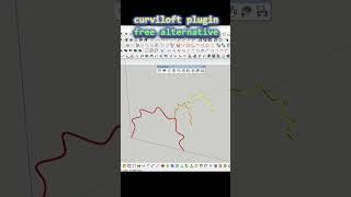 free alternative of curviloft plugin  / fredo6 curviloft plugin