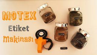 Motex Etiket Makinası ( Ürün İnceleme )