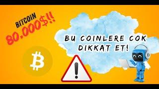 Bitcoin 80.000$! Bu boğa çok FARKLI OLACAK! (HANGİ COİNLER KAZANDIRACAK?)