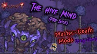 Terraria Calamity - Fighting The Hive Mind Pre-Boss! - (Master-Death Mode)