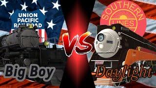 Big Boy Vs. Daylight!!! (Viewer’s Request)