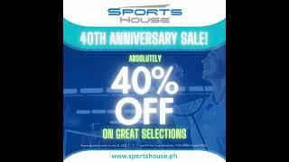 Sportshouse - 40th Anniversary Sale!