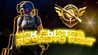 Как быстро и легко поднять ранг в pubg mobile