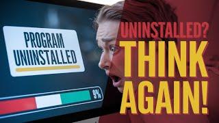 Uninstall ≠ Remove: The Mistake That’s Slowing Your PC