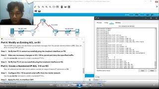 (TUGAS3)4.1.2.5 Packet Tracer   Configure IP ACLs to Mitigate Attacks