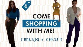 COME SHOPPING WITH ME!!! Threads & Thrift by Tyra Jutai