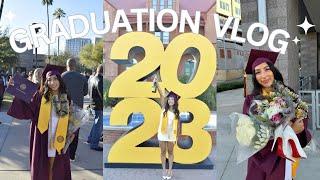 GRADUATION VLOG + GRWM: grad prep, finals week & grad party!! | Arizona State University