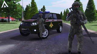 НОЧНОЙ ПАТРУЛЬ ВОЕННОЙ ПОЛИЦИ НА АМАЗИНГ РП | AMAZING ONLINE | GTA CRMP