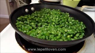 Asian Stir-Fry Green Bean Omelette