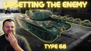 Upsetting enemies with the Type 68 | World of tanks