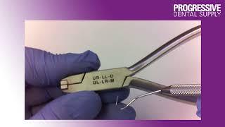 Patient Demonstration of Second Order Bend Pliers Set | Progressive Dental Supply