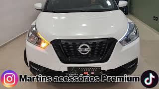 Nissan Kicks PCD 2019 received original model fog light kit installation + Led Drl strip check it...