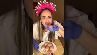 ЕМ СЫРЫЕ БЫЧЬИ ЯЙЦА  #asmr #mukbang  #мукбангроссия #mukbangasmr #еда #мукбанг #shots #kosha_dvoe_