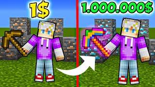  МАЙНКРАФТ Но КИРКА ЗА 1$ ПРОТИВ КИРКА БОГА ЗА 1.000.000$  Симулятор Шахтёра в Minecraft