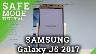 How to Enter Safe Mode SAMSUNG Galaxy J5 2017 - Quit Safe Mode |HardReset.Info