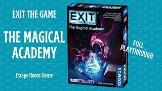 EXIT: The Magical Academy - Full Playthrough/Walkthrough - Escape Room Game and Puzzles