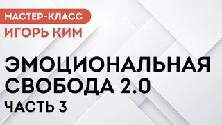 Эмоциональная свобода 2.0 часть 3 ЭГО Деньги Уровень нормы Рекомендации психолог Игорь Ким