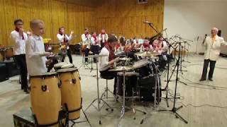 Happy - C2C - Orchestra " Little Band" - Drum Solo - Brothers - Daniel and Ilya Varfolomeyev