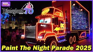 Paint the Night Parade for Disneyland 70th Anniversary - Opening Night 2025 - 4K