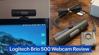 Logitech Brio 500 1080p Webcam Review